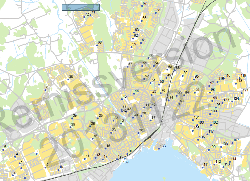 Västerås Stads 116 lekplatser